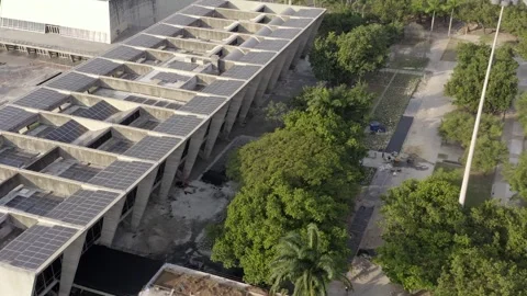 Rio de Janeiro, Brazil - August 2024: Museum of Modern Art MAM, seat of the G20 Vídeos de archivo 283662633