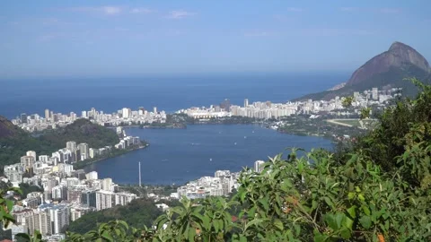 Rio De Janeiro City View in Brazil Stock Footage 344068465