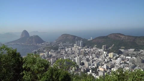 Rio De Janeiro City View in Brazil Stock Footage 344068533