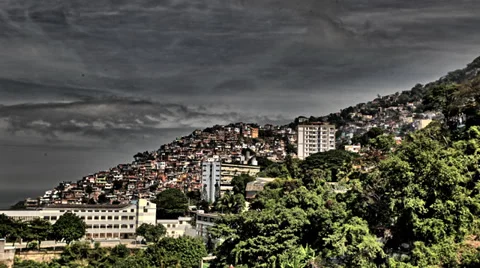 Rio De Janeiro Flavela Vídeos de archivo 37350754