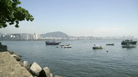 Rio De Janeiro harbor 動画素材 37348994