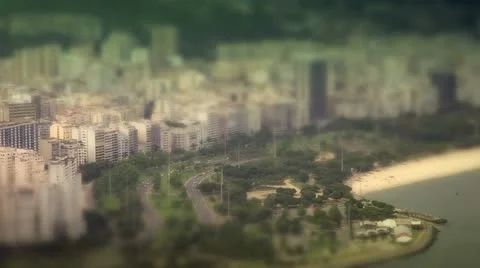 Rio de Janeiro shift and tilt Stock Footage 10829572