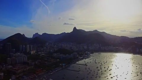 RIO DE JANEIRO SKYLINE Stock Footage