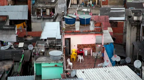 Rio de Janeiro Slum / Favela Stock Footage 33579999