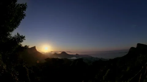 Rio de Janeiro  Sun rise Stock Footage 51663274