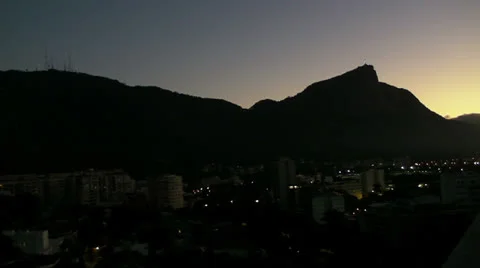 Rio de Janeiro Wakes Up Video stock 25571369