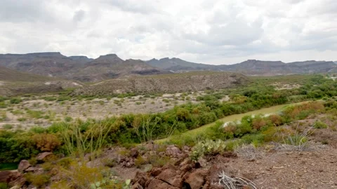 Rio Grande River Border Stock Footage 166812771