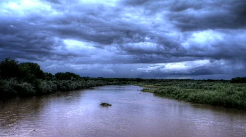 Rio Grande RIver Stock Footage 807452