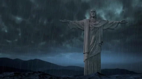 Rio Jesus no More Stock Footage 45403315