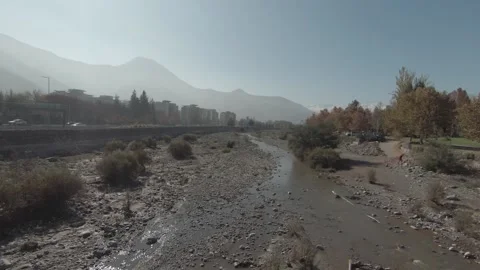 Río Mapocho Stock Footage 164853736