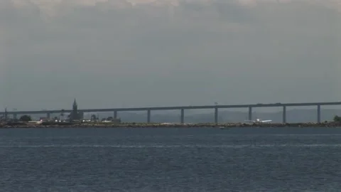 Rio - Niteroi Bridge Stock Footage 314850637