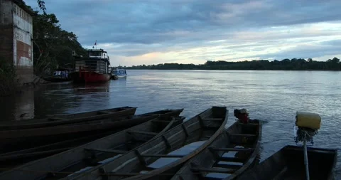 Rio Putumayo Stock Footage 140312769