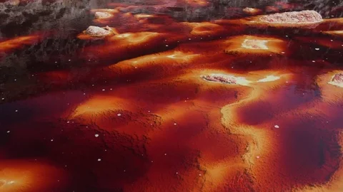 Rio Tintillo river Stock Footage 79544416