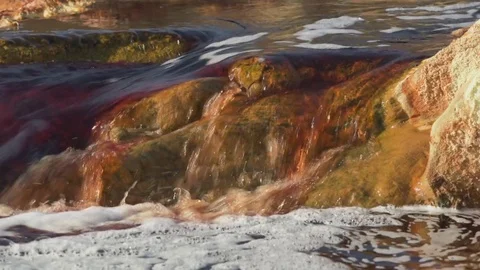 Rio Tinto river Stock Footage 79544413