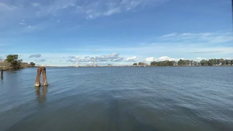 Rio Vista Drawbridge Stock Footage 148405913