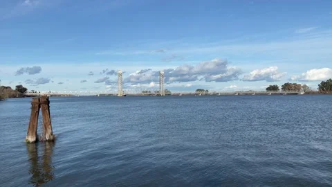 Rio Vista Drawbridge Stock Footage 148405914