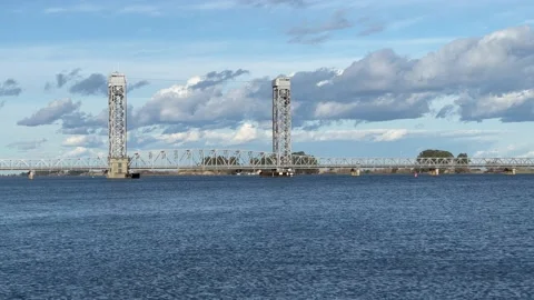 Rio Vista Drawbridge Stock Footage 148405915