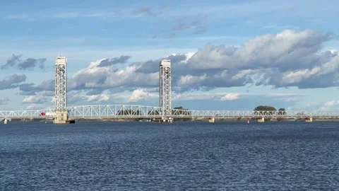 Rio Vista Drawbridge Stock Footage 148405917