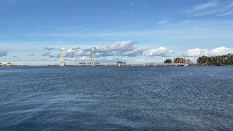 Rio Vista Drawbridge Stock Footage 148405918