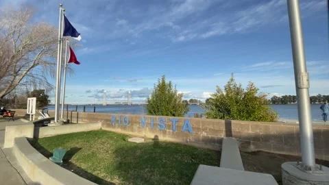 Rio Vista Drawbridge Stock Footage 148405927