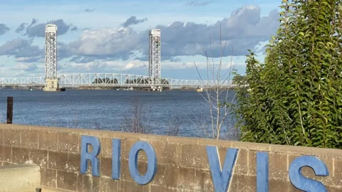 Rio Vista Drawbridge Stock Footage 148405933