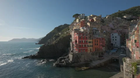 Riomaggiore Cinque Terre 스톡 동영상 154941154