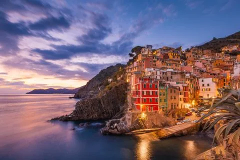 Riomaggiore, Cinque Terre Stock Photos