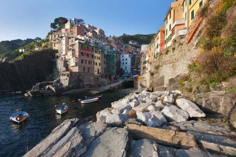 Riomaggiore Stock-Fotos