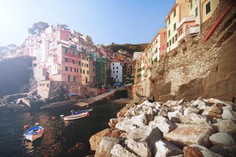 Riomaggiore Stock Photos