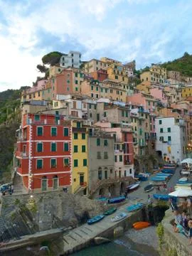 Riomaggiore Stock Photos