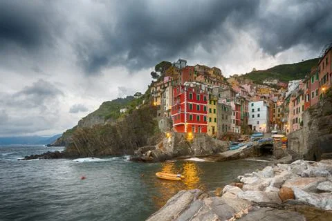 Riomaggiore Stock Photos