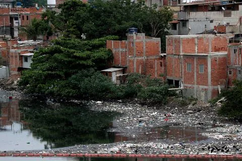 Rio's ecological commitment to host 2016 Olympic Games remains unfulfilled, Rio  Stock Photos