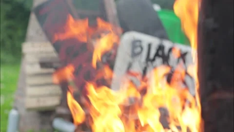 Riot Stock Footage 135100411