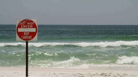 Rip Current Danger Видео 713521