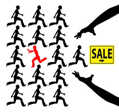 Rip Off Stock Illustration