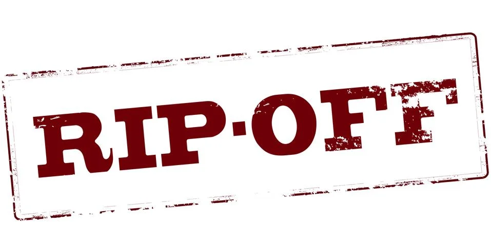 Rip off Stock Illustration