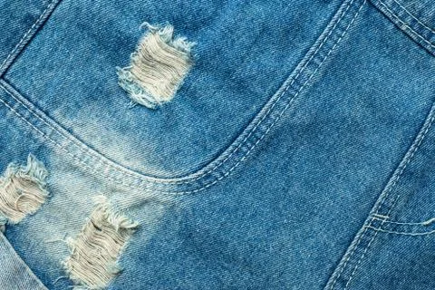 Rip jeans texture background Stock Photos