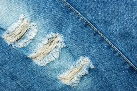 Rip jeans texture background Stock Photos