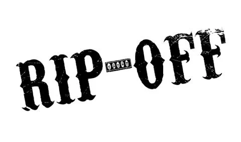 Rip-Off rubber stamp Stock Illustration