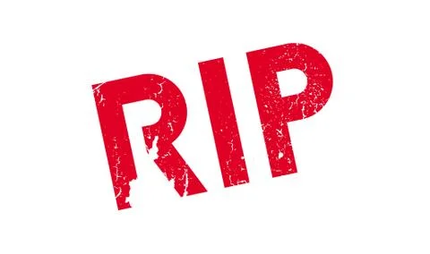 Rip rubber stamp Illustrazione stock