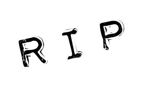 Rip rubber stamp Illustrazione stock