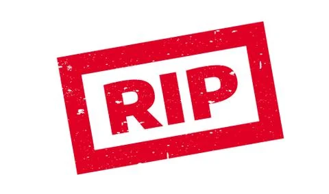 Rip rubber stamp Illustrazione stock