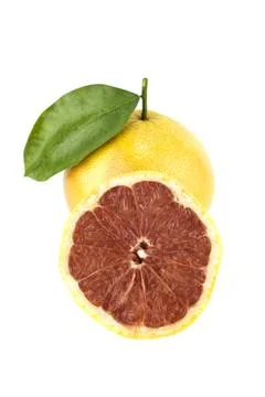 Ripe appetizing grapefruit Foto stock