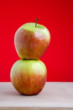 Ripe apple Stock Photos