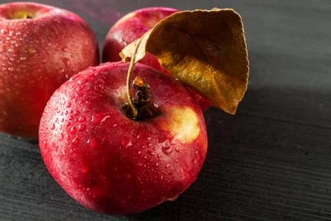 Ripe apples Stock Photos