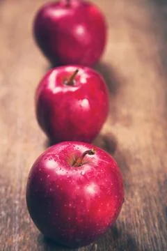 Ripe apples Stock Photos