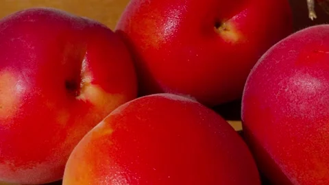 Ripe apricots Stock Footage 326051747