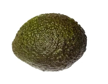 Ripe avocado with bone Stock Photos