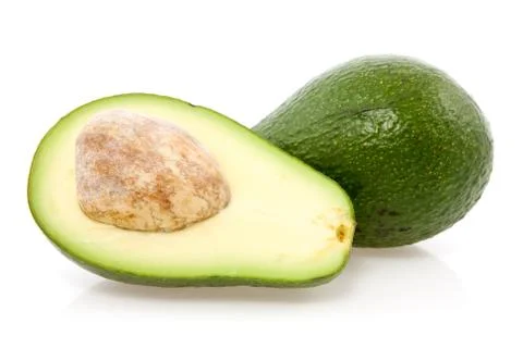 Ripe avocado Stock Photos