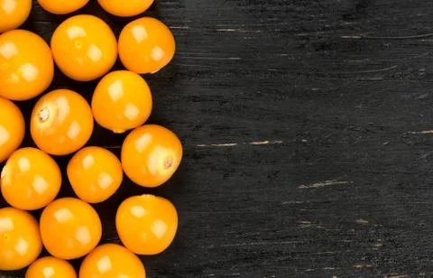 Ripe berries physalis Stock Photos